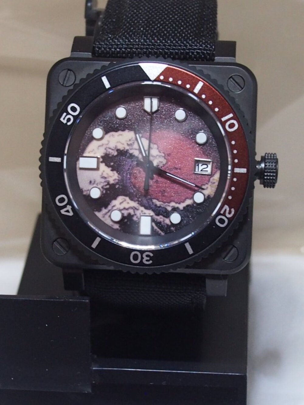 Custom watch great wave watch
